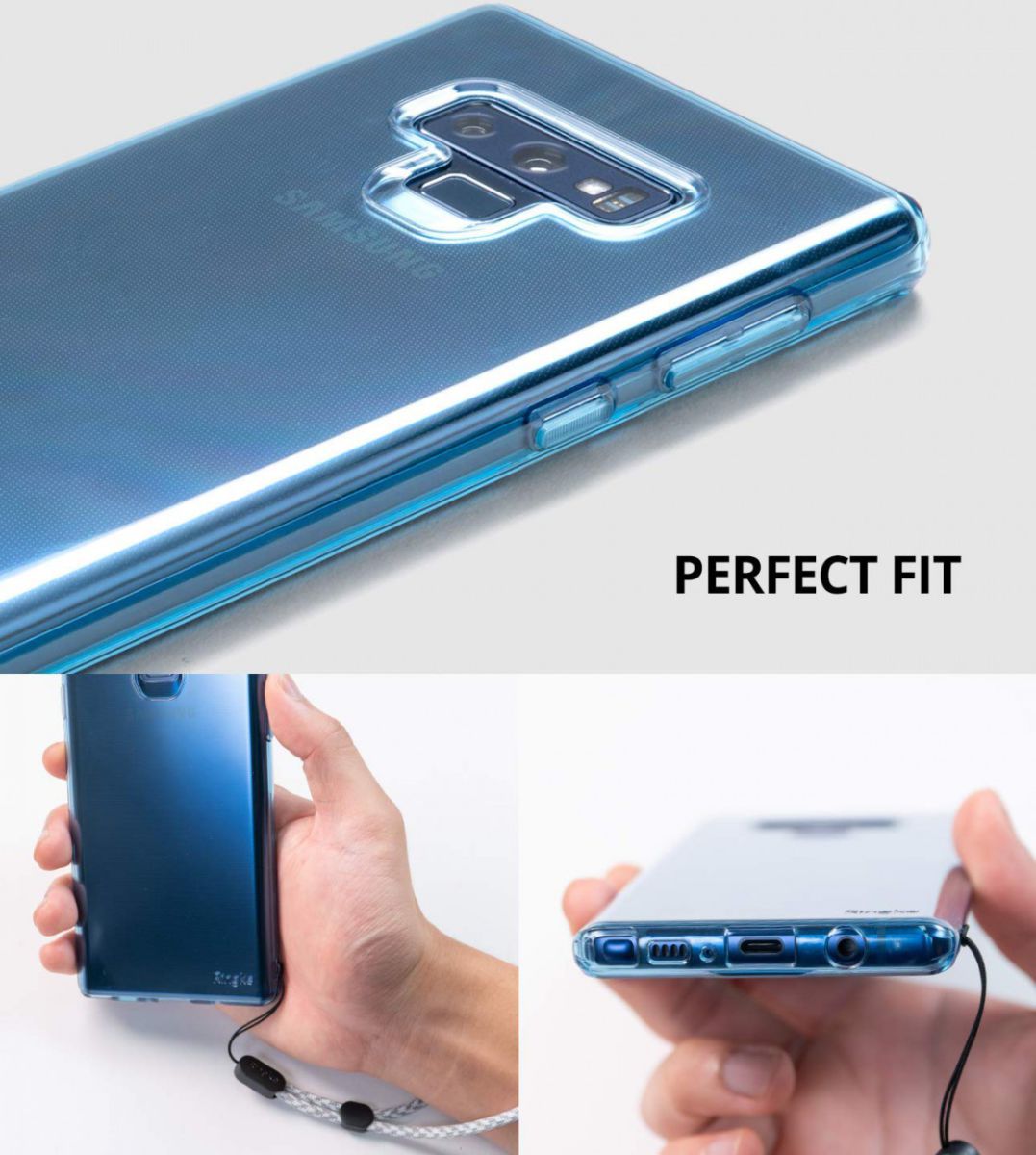 Ringke Air Samsung Galaxy Note 9 Aqua Blue afbeelding 7