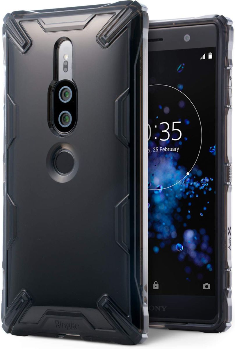Ringke Air X Sony Xperia XZ2 Premium Hoesje Smoke Black afbeelding 1