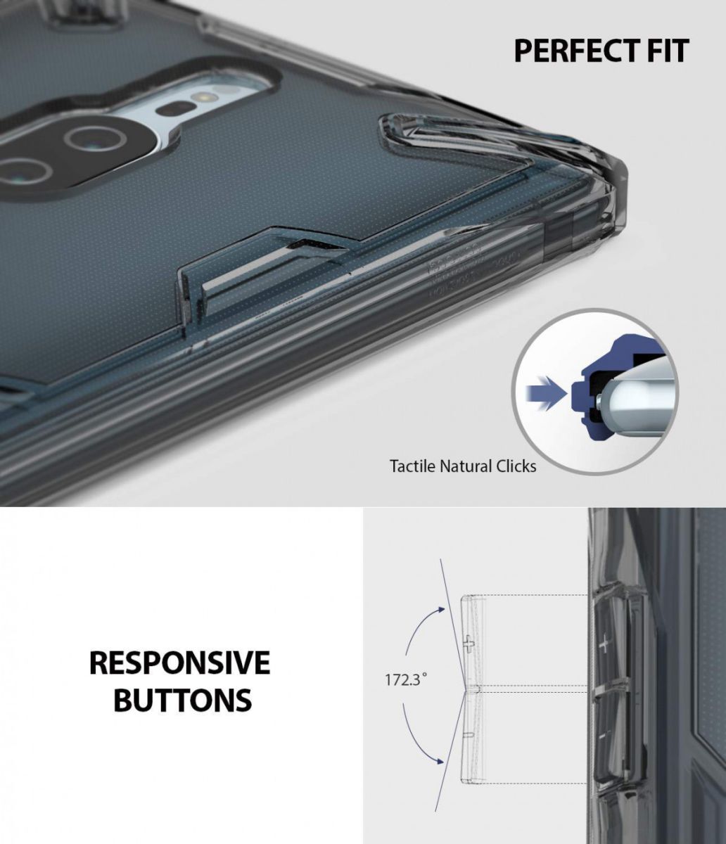 Ringke Air X Sony Xperia XZ2 Premium Hoesje Smoke Black afbeelding 8