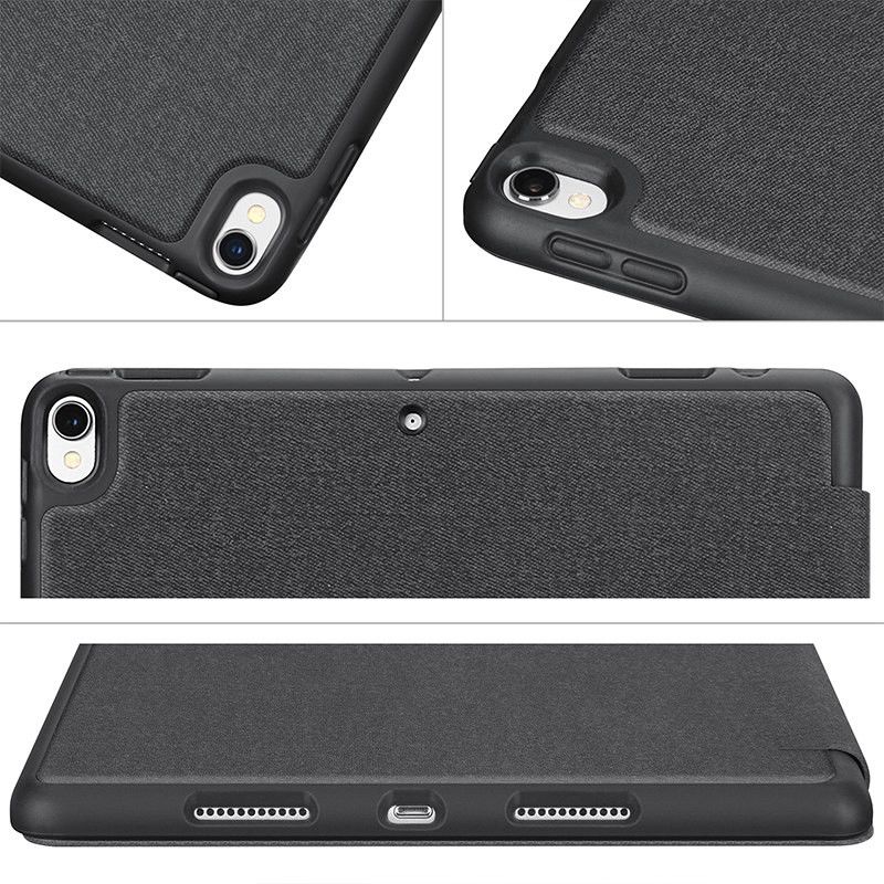Ringke Smart Case Apple iPad 2017 / 2018 / Air / Air 2 Flip Hoes Zwart afbeelding 5