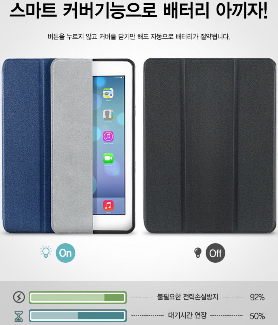 Ringke Smart Case Apple iPad Pro 9.7 Flip Hoes met Standaard Zwart afbeelding 3