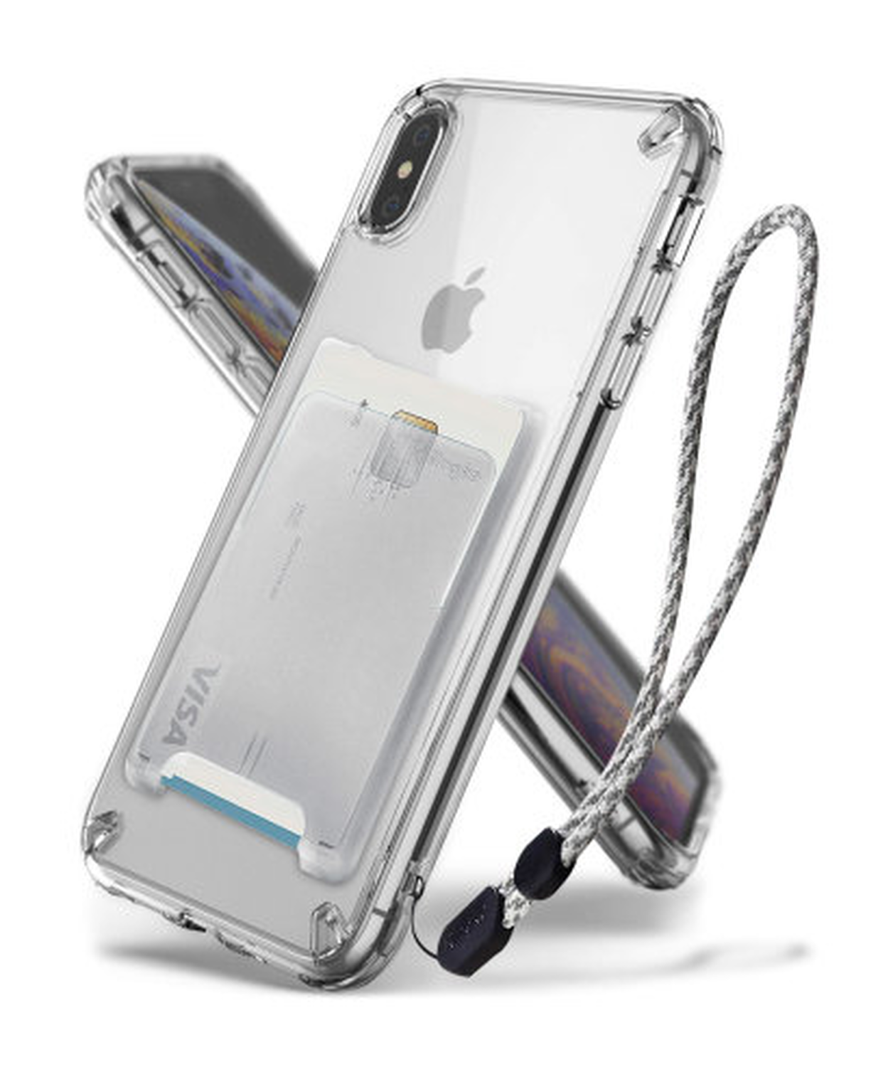 Ringke Fusion Kit Apple iPhone XS Transparant Hoesje Transparant afbeelding 1