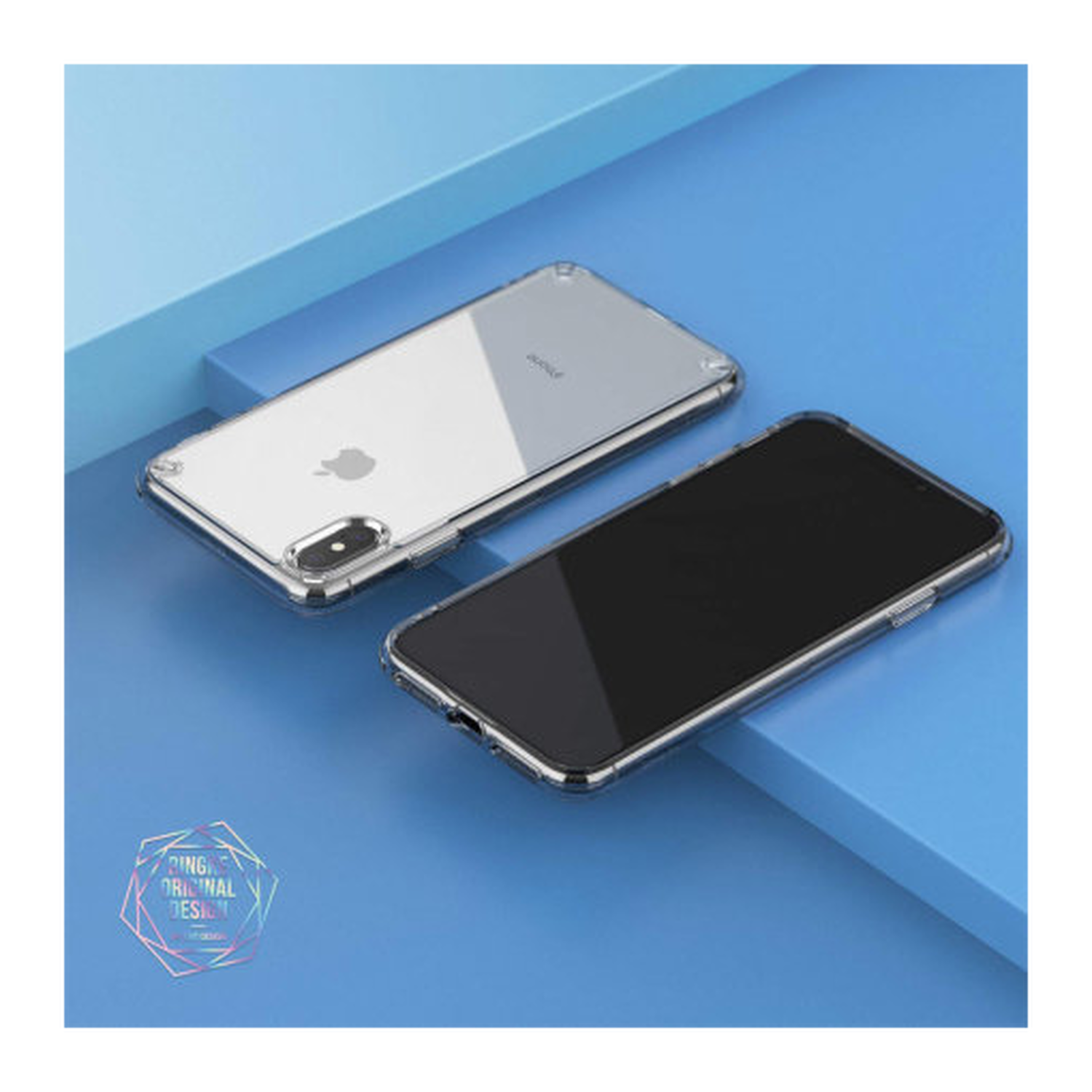 Ringke Fusion Kit Apple iPhone XS Transparant Hoesje Transparant afbeelding 6
