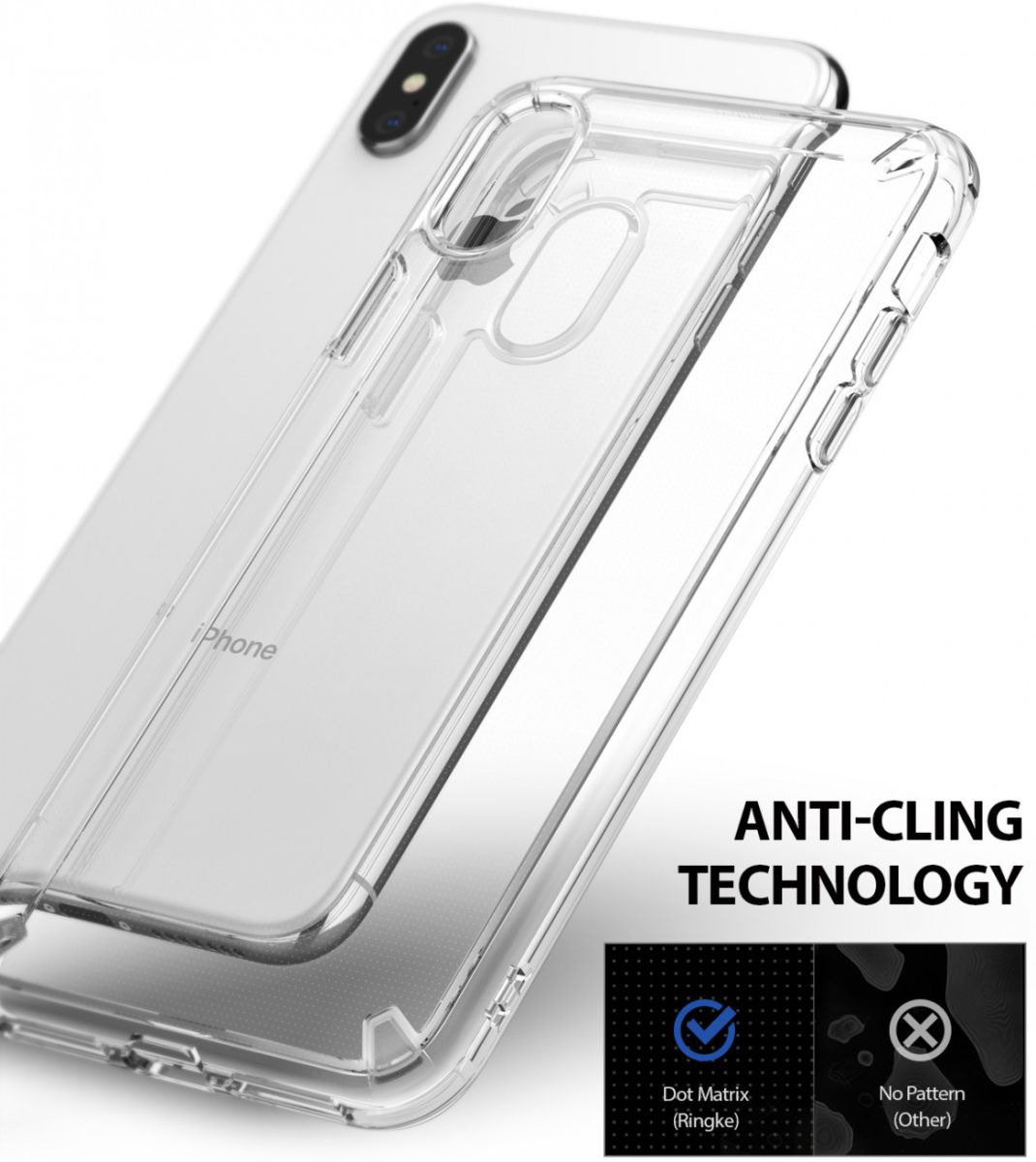 Ringke Fusion Kit Apple iPhone XS Max Transparant Hoesje Transparant afbeelding 6