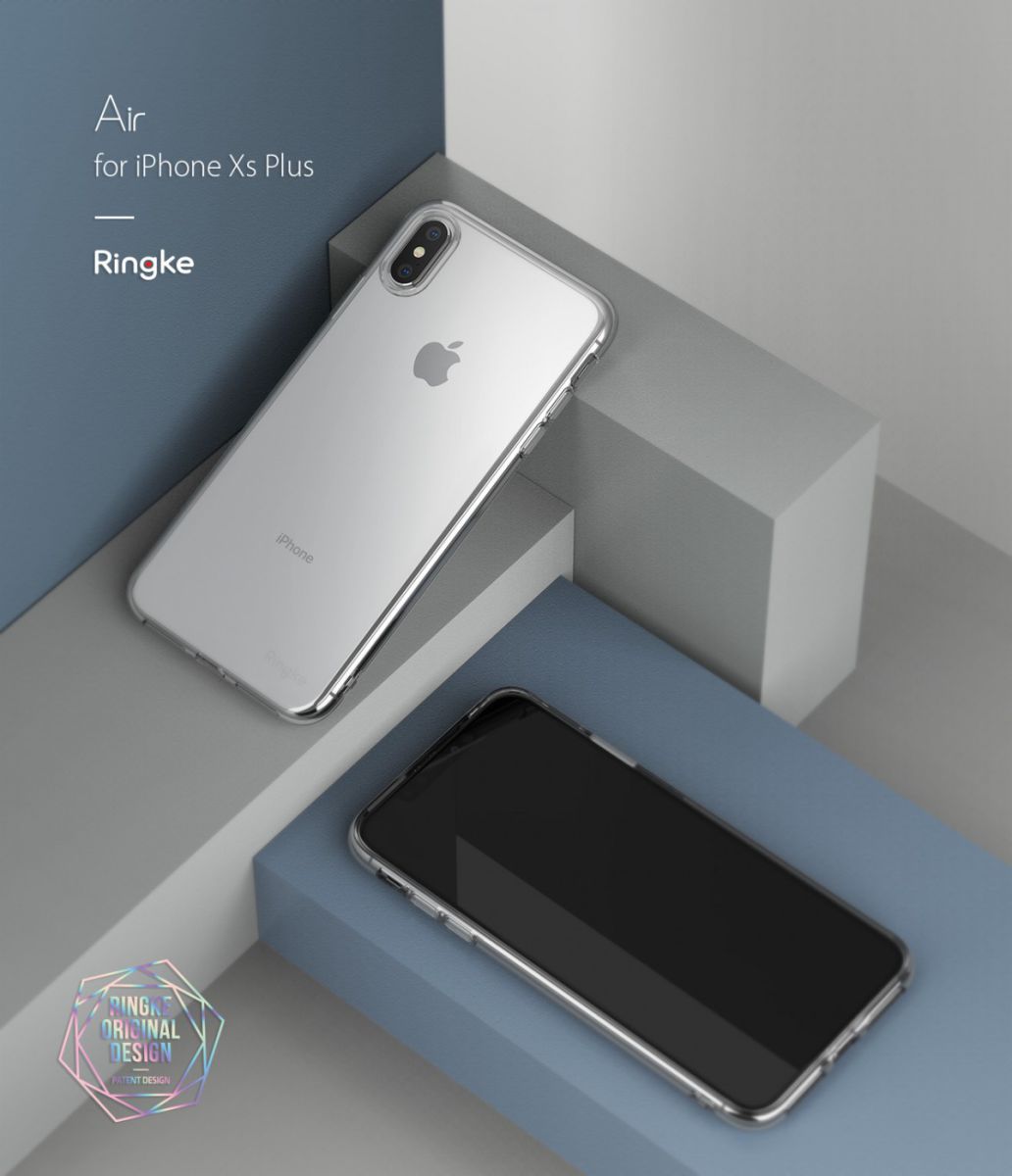 Ringke Air Kit Apple iPhone XS Max Transparant Hoesje afbeelding 4