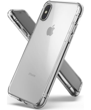 Ringke Fusion Apple iPhone XS Hoesje Transparant Hoesjes
