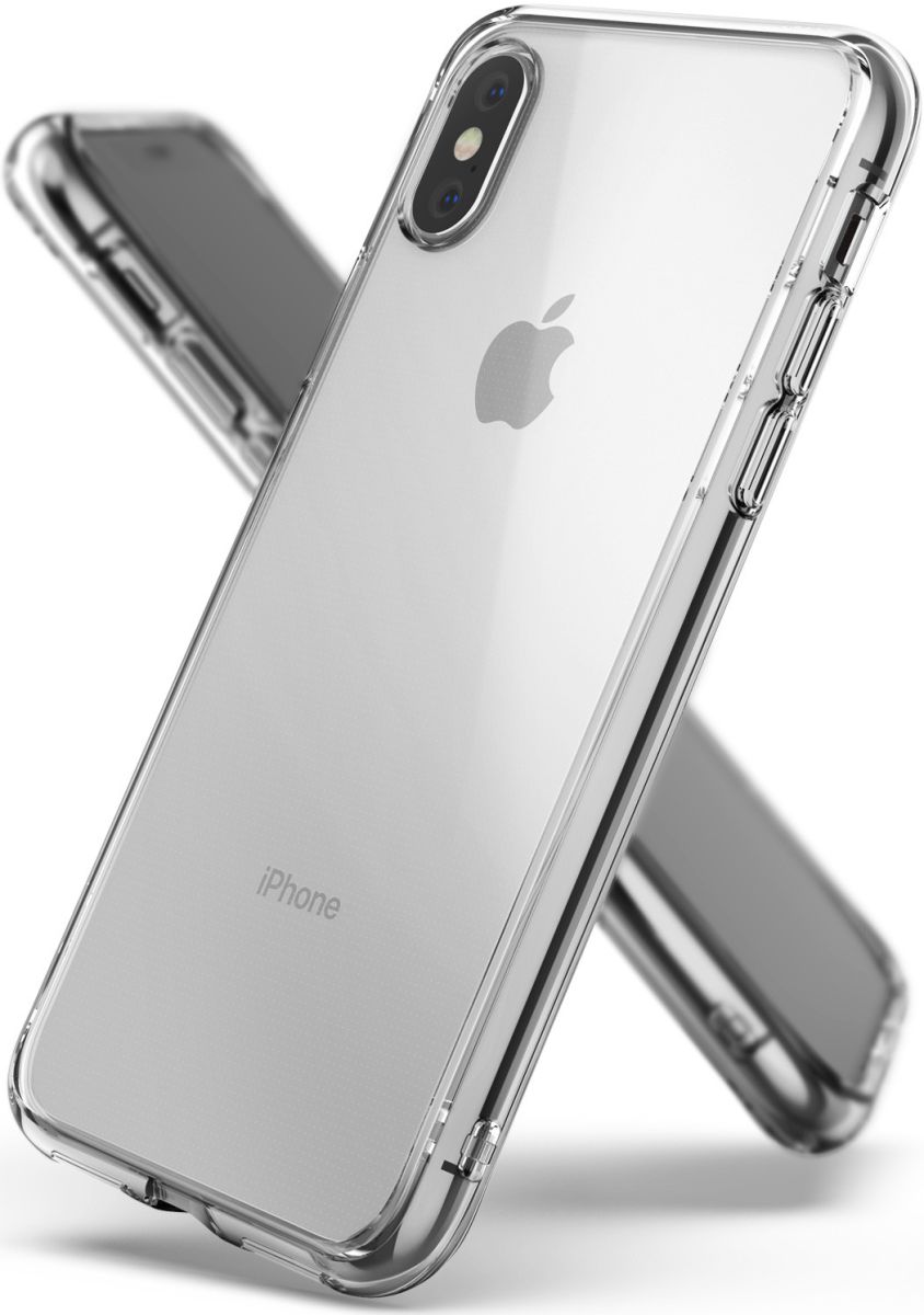 Ringke Fusion Apple iPhone XS Hoesje Transparant afbeelding 1