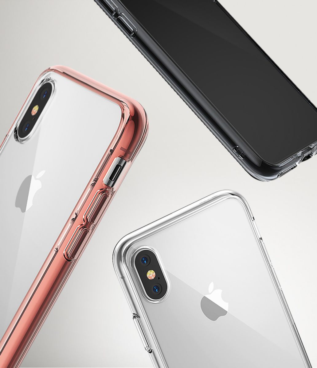 Ringke Fusion Apple iPhone XS Hoesje Transparant afbeelding 7