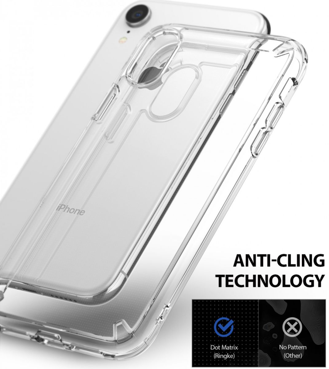 Ringke Fusion Apple iPhone XR Hoesje Transparant afbeelding 6