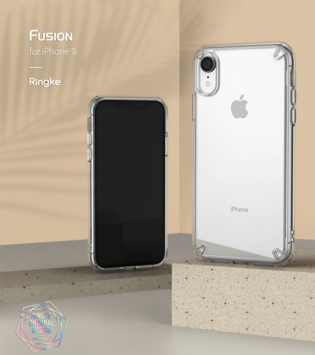 Ringke Fusion Apple iPhone XR Hoesje Smoke Black afbeelding 4