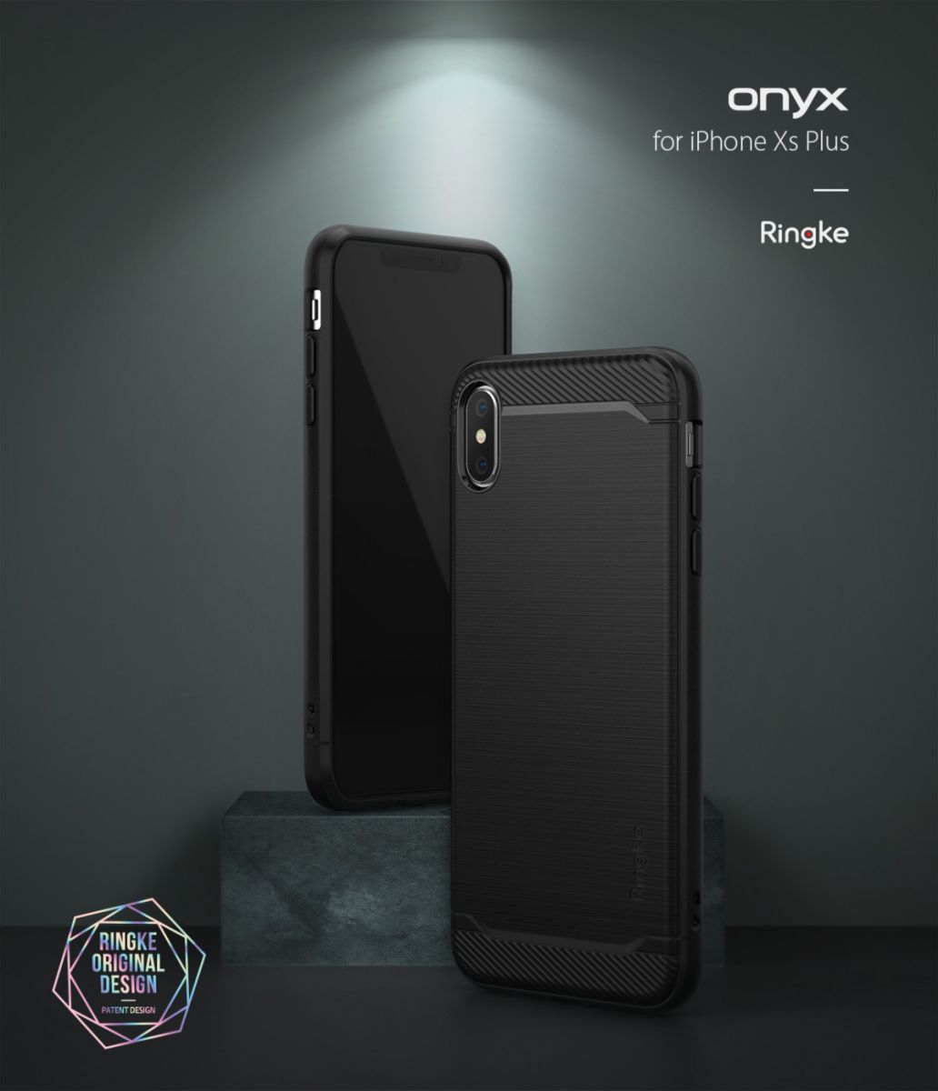 Ringke Onyx X Apple iPhone XS Max Hoesje Black afbeelding 2