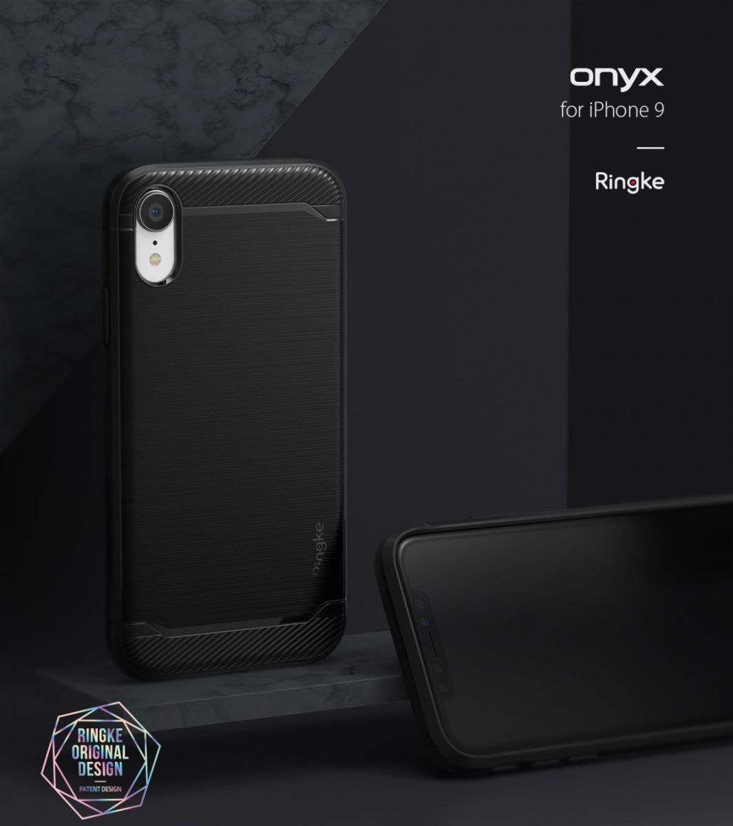 Ringke Onyx Apple iPhone XR Hoesje Black afbeelding 4