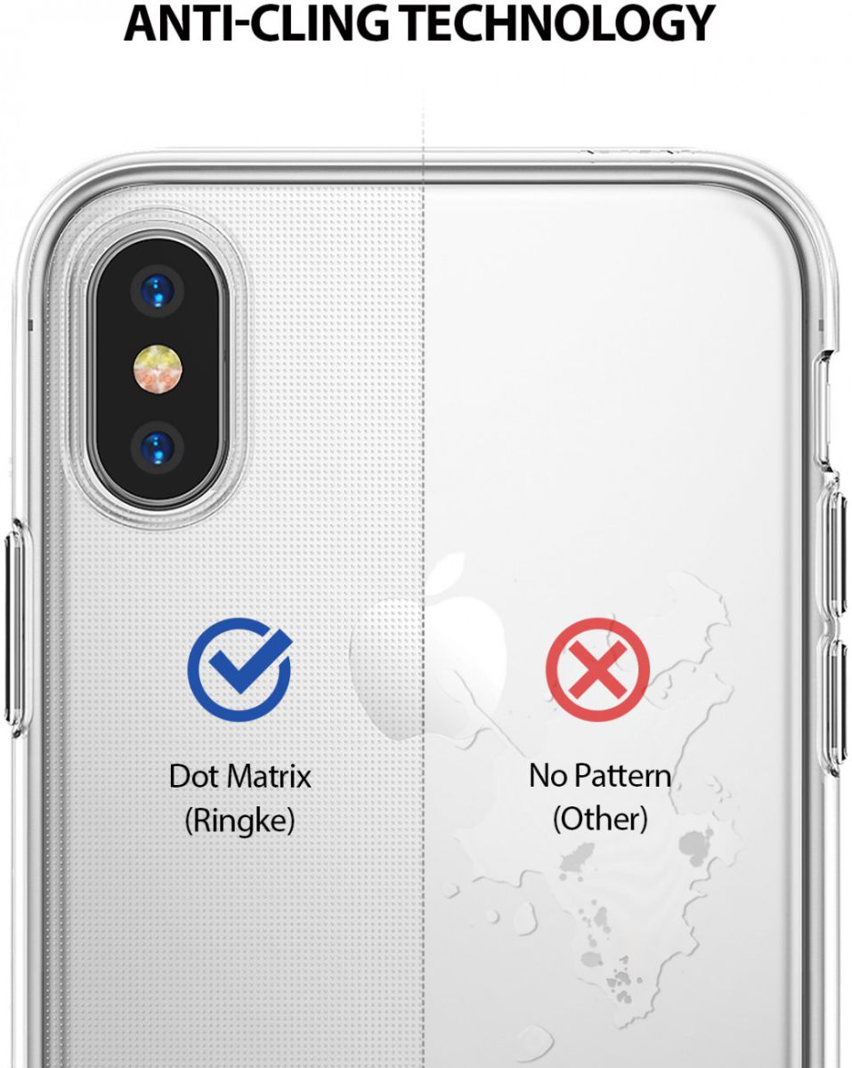Ringke Air Hoesje Apple iPhone X(S) Transparant afbeelding 4