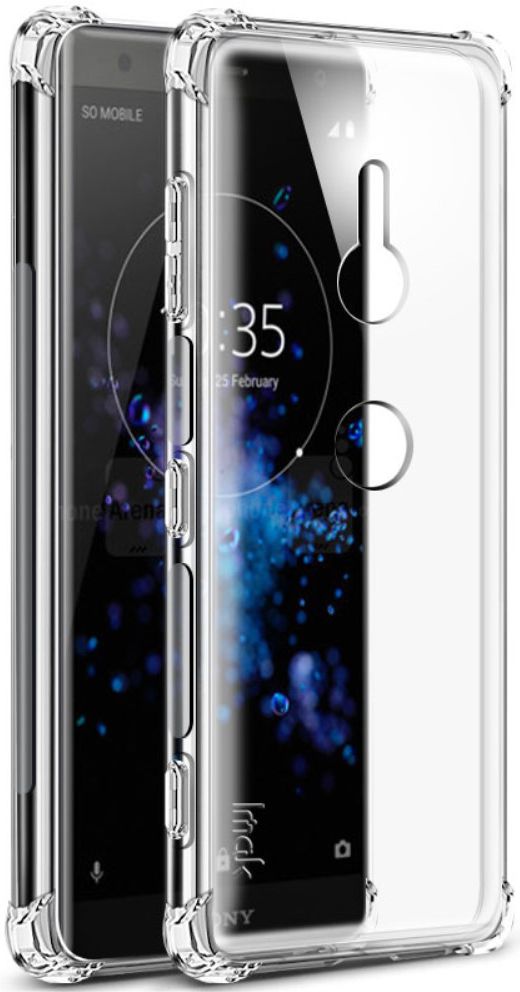 Sony Xperia XZ3 TPU Hoesje Transparant afbeelding 1
