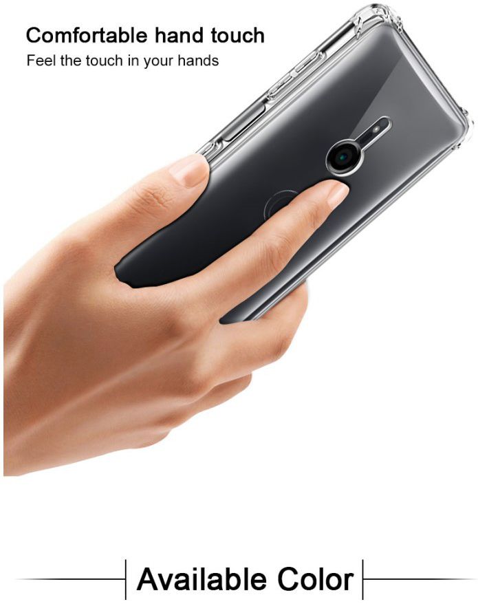 Sony Xperia XZ3 TPU Hoesje Transparant afbeelding 6