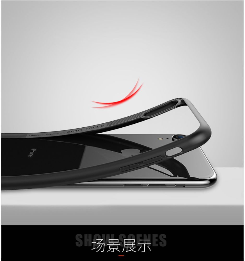 Apple iPhone XR Hoesje Armor Backcover Zwart afbeelding 10