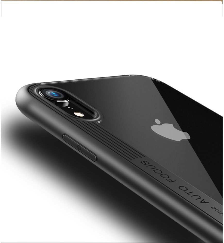 Apple iPhone XR Hoesje Armor Backcover Zwart afbeelding 11
