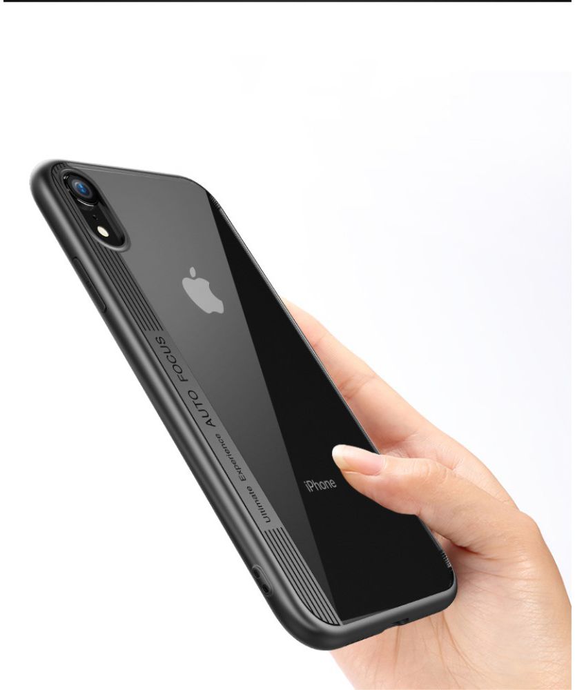 Apple iPhone XR Hoesje Armor Backcover Zwart afbeelding 13