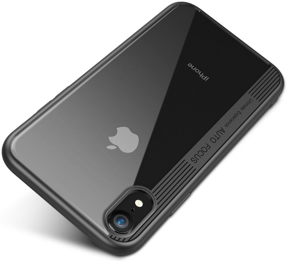 Apple iPhone XR Hoesje Armor Backcover Zwart afbeelding 4