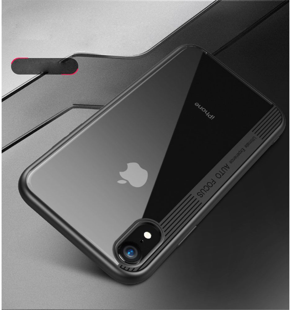 Apple iPhone XR Hoesje Armor Backcover Zwart afbeelding 7