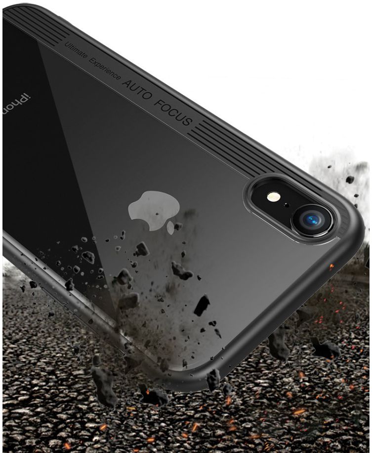 Apple iPhone XR Hoesje Armor Backcover Zwart afbeelding 8