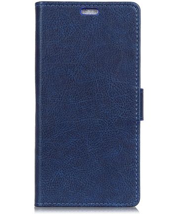 Sony Xperia XA2 Plus Portemonnee Hoesje Blauw Hoesjes