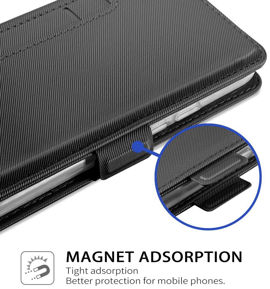 Google Pixel 3 Book Cover met Spiegel Zwart afbeelding 5