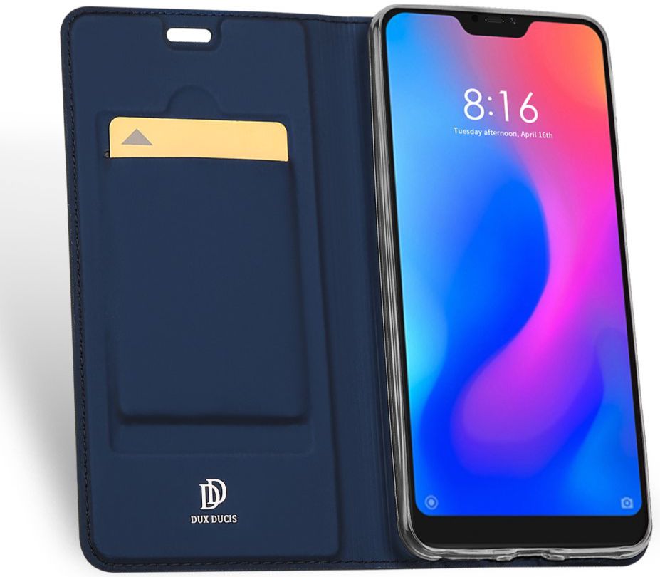 Dux Ducis Skin Pro Series Flip Hoesje Xiaomi Mi A2 Lite Blauw afbeelding 2