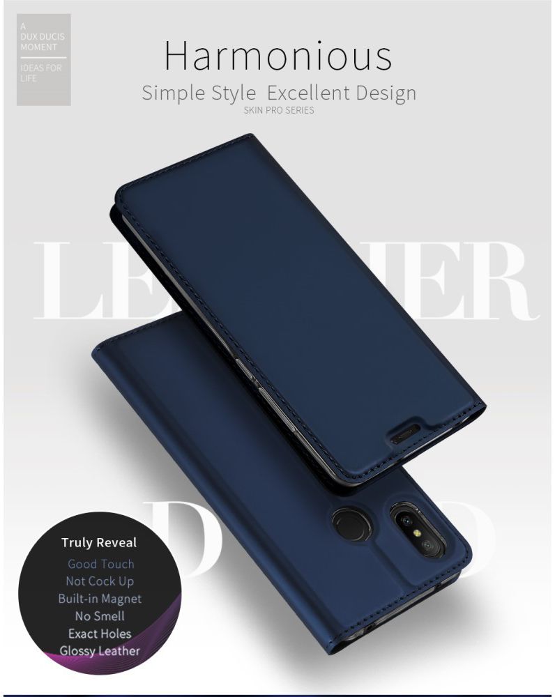 Dux Ducis Skin Pro Series Flip Hoesje Xiaomi Mi A2 Lite Blauw afbeelding 7
