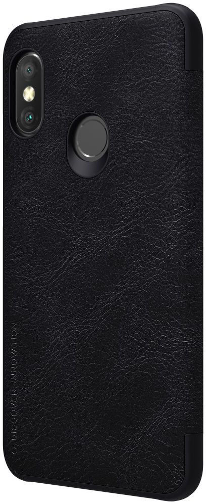 Xiaomi Mi A2 Lite Nillkin Qin Case Zwart afbeelding 5