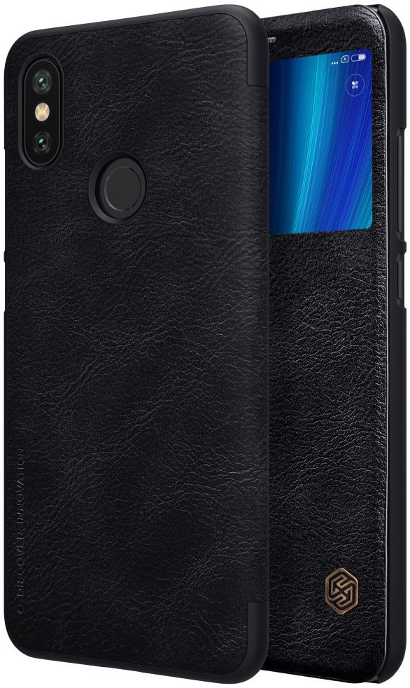 Nillkin Qin Series Flip Hoesje Xiaomi Mi A2 Zwart afbeelding 1