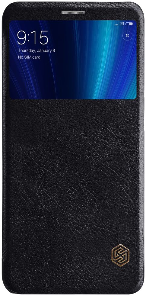 Nillkin Qin Series Flip Hoesje Xiaomi Mi A2 Zwart afbeelding 3