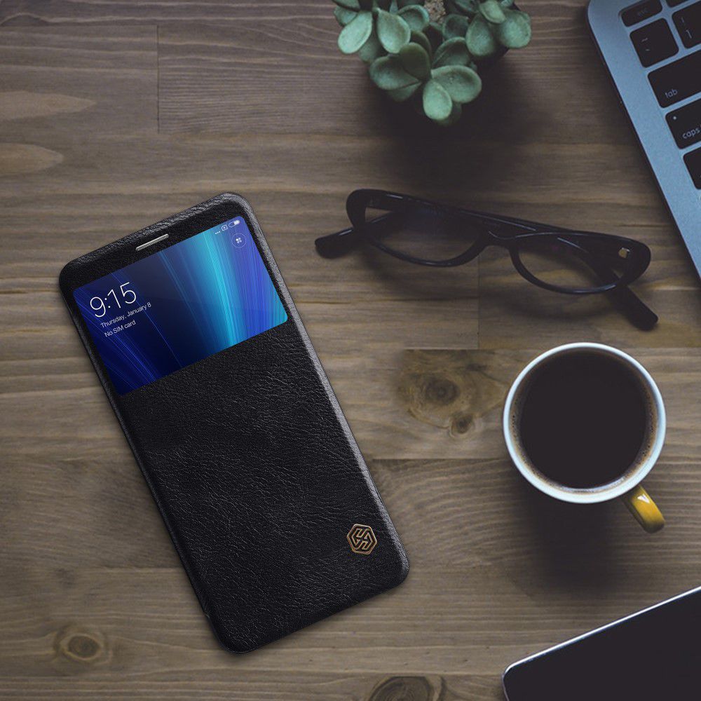 Nillkin Qin Series Flip Hoesje Xiaomi Mi A2 Zwart afbeelding 7