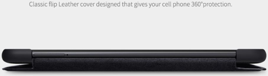 Nillkin Qin Series Flip Hoesje Xiaomi Mi A2 Zwart afbeelding 9