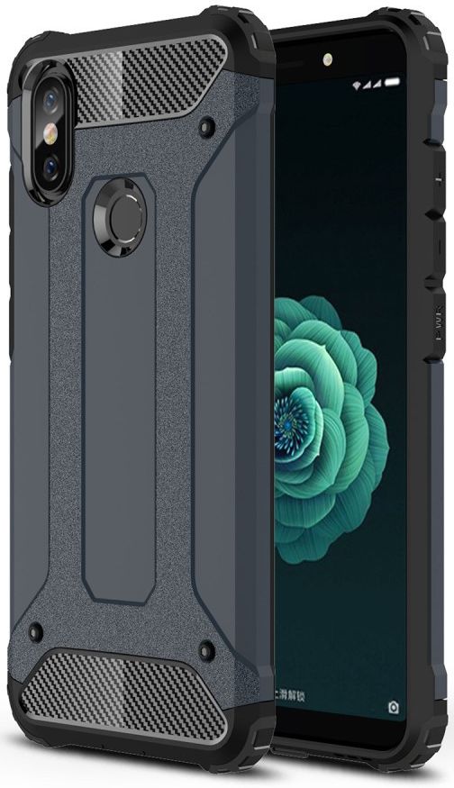 Xiaomi Mi A2 Hybride Hoesje Blauw afbeelding 1