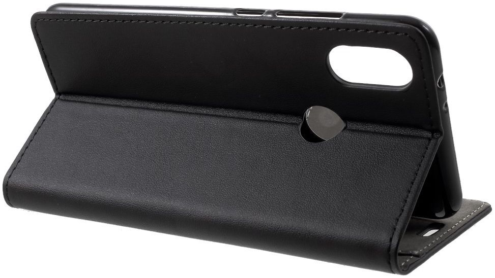 Xiaomi Mi A2 Portemonnee Hoesje met Standaard Zwart afbeelding 3