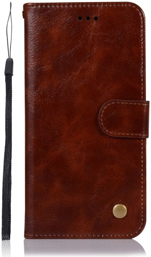 Motorola Moto Z3 Play Vintage Portemonnee Hoesje Bruin afbeelding 1