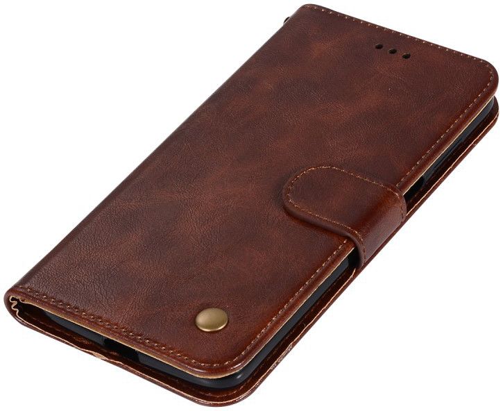 Motorola Moto Z3 Play Vintage Portemonnee Hoesje Bruin afbeelding 6