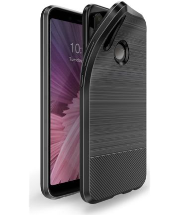 Dux Ducis Mojo Geborsteld TPU Hoesje Xiaomi Redmi Note 5 Zwart Hoesjes