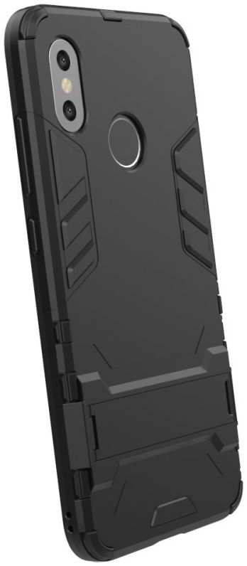 Xiaomi Mi 8 Hybride hoesje met Standaard Zwart afbeelding 5