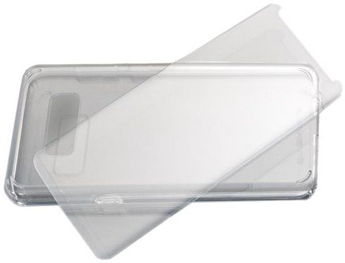 4smarts Tempered Glass + TPU Hoesje Samsung Galaxy S9 Plus Transparant afbeelding 4
