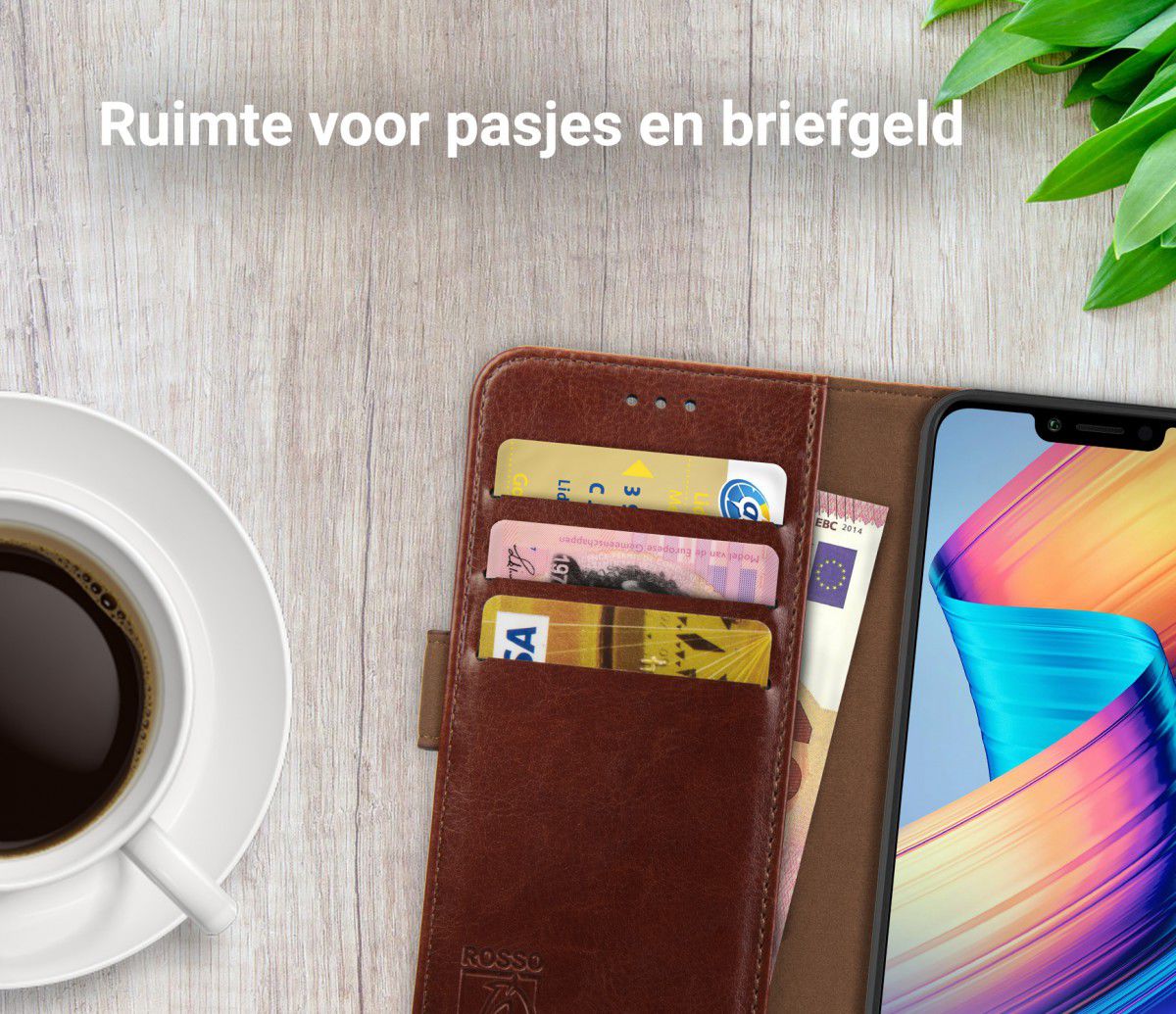 Rosso Element Honor Play Hoesje Book Cover Bruin afbeelding 8