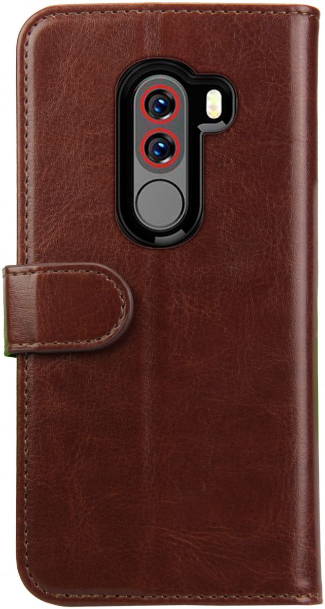 Rosso Element Xiaomi Pocophone F1 Hoesje Book Cover Bruin afbeelding 4