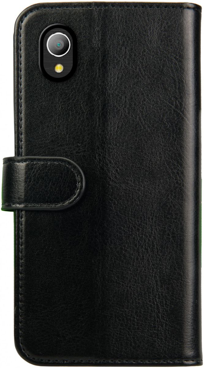 Rosso Element Alcatel 1 Hoesje Book Cover Zwart afbeelding 4