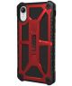 Urban Armor Gear Monarch Hoesje Apple iPhone XR Crimson