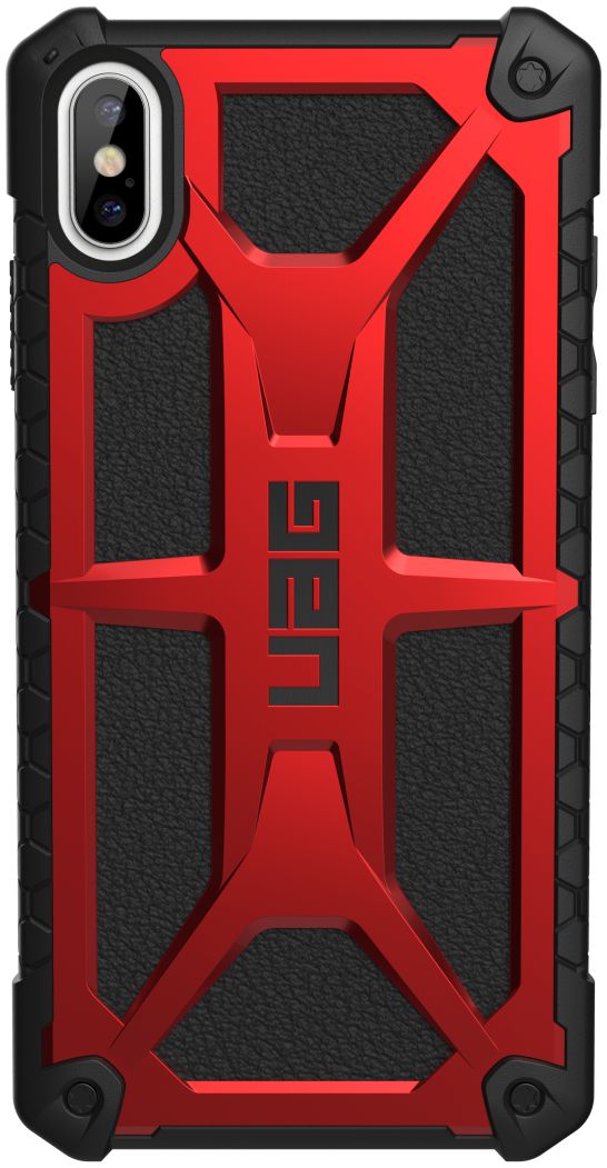 Urban Armor Gear Monarch Hoesje Apple iPhone XS Max Crimson afbeelding 2