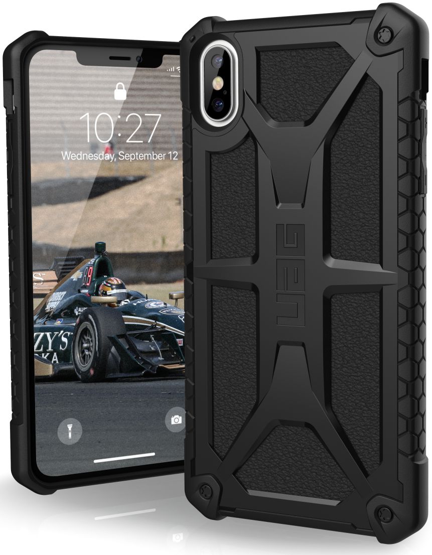 Urban Armor Gear Monarch Hoesje Apple iPhone XS Max Midnight afbeelding 2