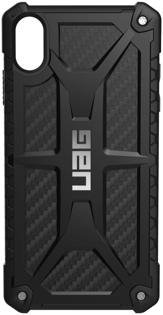Urban Armor Gear Monarch Hoesje Apple iPhone XS Max Zwart Carbon Fiber afbeelding 17