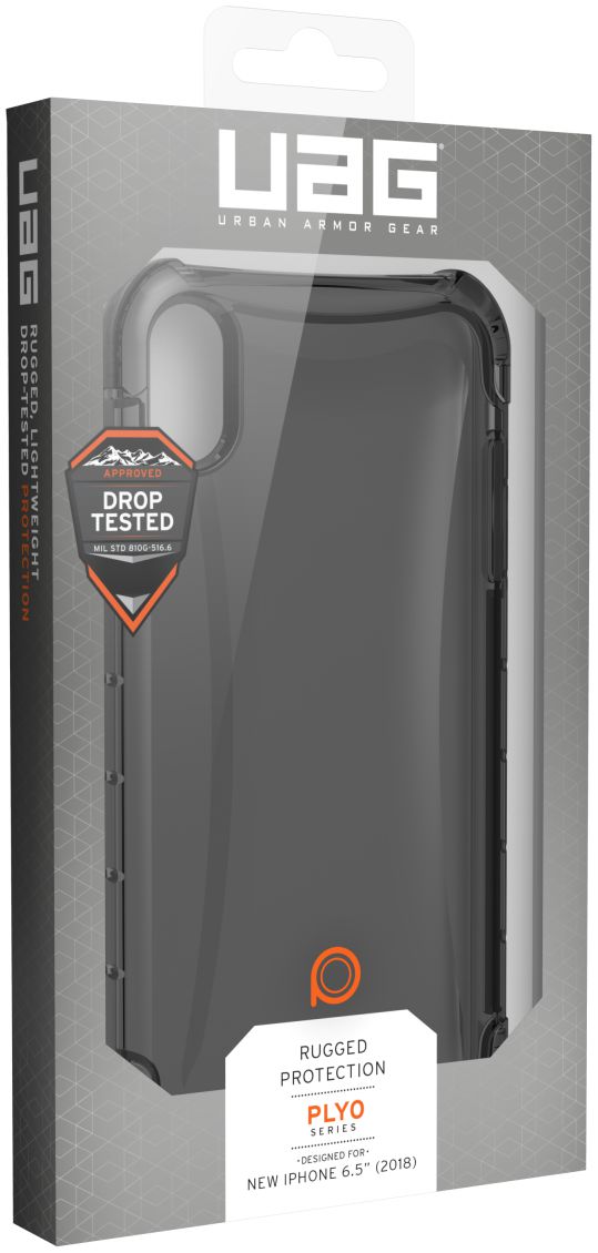 Urban Armor Gear Plyo Hoesje Apple iPhone XS Max Ash afbeelding 11