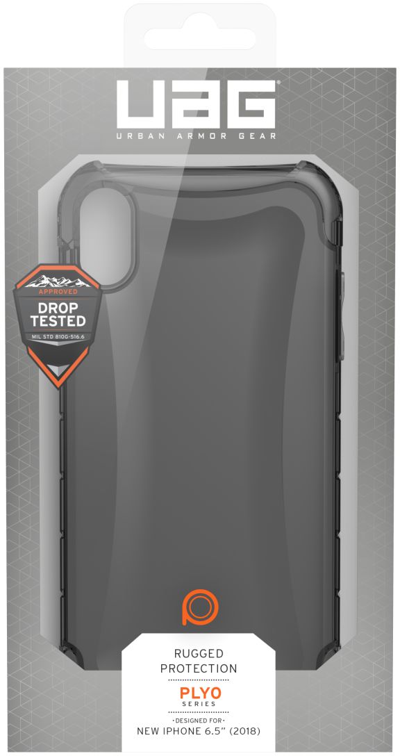 Urban Armor Gear Plyo Hoesje Apple iPhone XS Max Ash afbeelding 12